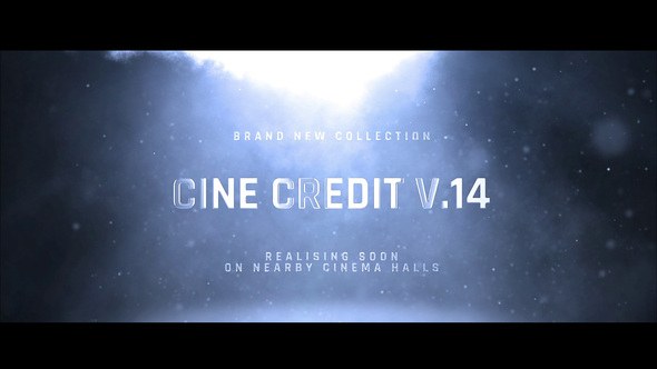 Videohive Cine Credit V.14 Titles template preview