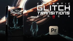 Cinematic Glitch Transitions Vol.3 Premiere Pro template preview