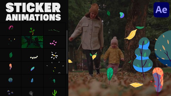 Videohive Flowers And Trees | After Effects Elements template preview
