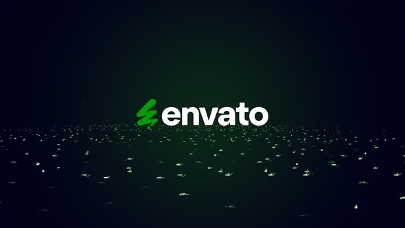 Videohive Rain Drops Logo Reveal Logo Stings template preview
