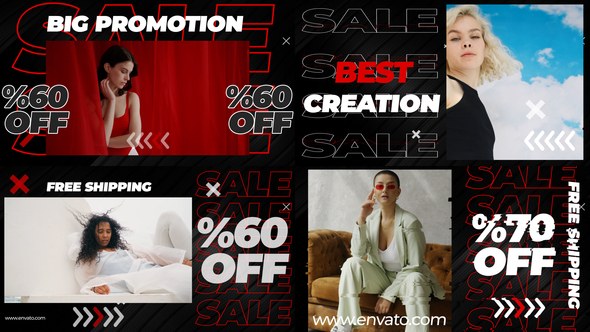 Videohive Fashion sale intro 50805318 Broadcast-packages template preview