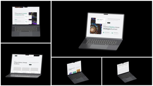 Videohive Laptop Mockup 60772855 Product Promo template preview