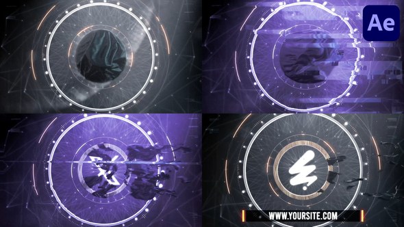 Videohive Epic Glitch Logo for After Effects Logo Stings template preview