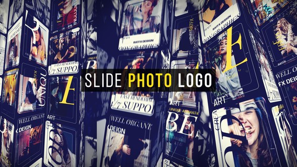 Videohive Slide Photo Logo Elements template preview
