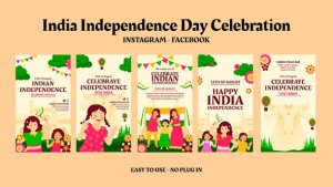 Videohive India Independence Day Instagram Stories 57144430 Openers template preview
