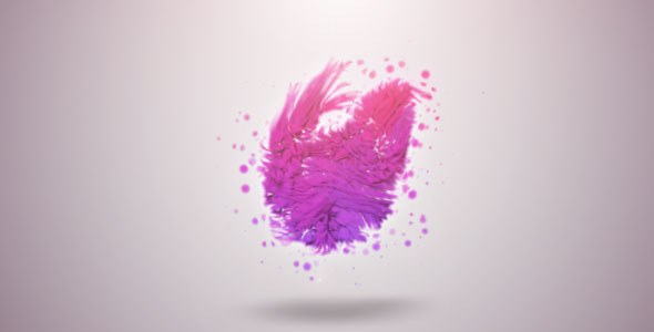 Videohive Organic Particles Logo Reveal Logo Stings template preview