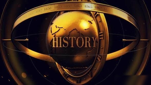 Videohive History Logo Logo Stings template preview