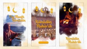 Videohive Ramadan Stories Vertical Ramadan template preview
