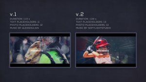 Sport Parallax Slideshow Video Displays template preview