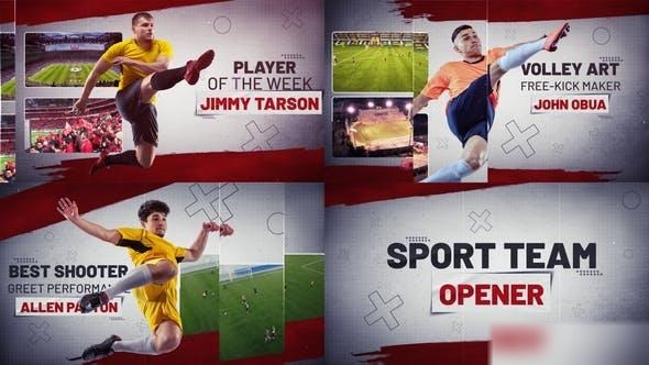 Videohive Sport Team Opener 49265619 Openers template preview