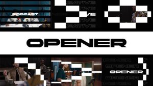Videohive Podcast Opener | Creative Intro Openers template preview