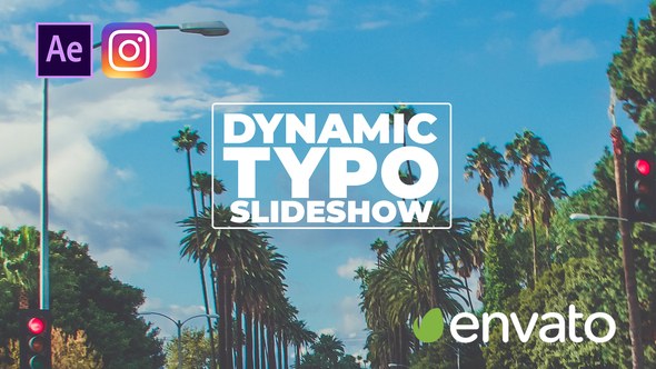 Videohive Dynamic Typo Slideshow Openers template preview