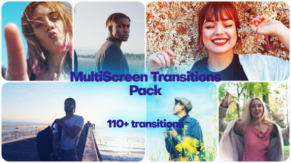 Videohive Multiscreen Transitions Pack Elements template preview