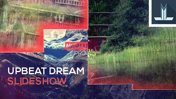 Videohive Upbeat Dream Slideshow Video Displays template preview