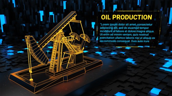 Videohive Oil Industry | Promo Video Video Displays template preview