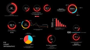 Videohive Pie Chart Infographics Infographics template preview