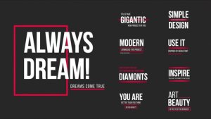 Videohive Modern Corporate Titles | AE Titles template preview