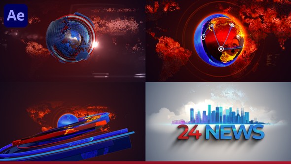 Videohive News Intro 37572909 Broadcast-packages template preview