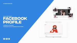 Videohive Facebook Profile Video Displays template preview