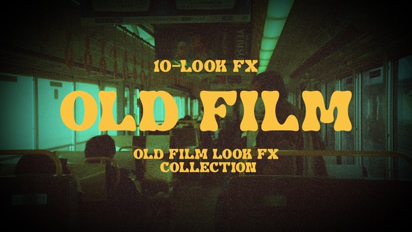 Videohive Old Film Look FX Collection Elements template preview