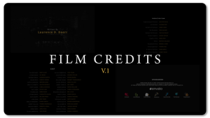 Videohive Film Credits V1 Elements template preview