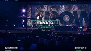 Event Promo Video Displays template preview
