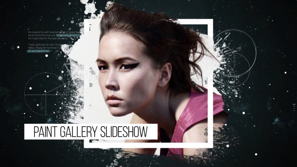 Videohive Paint Gallery Slideshow Openers template preview