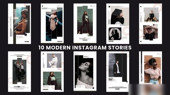 Videohive Modern Instagram Stories 36781840 Openers template preview