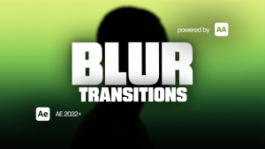 Videohive Blur Transitions Pack: Cinematic Soft Blur for After Effects Elements template preview