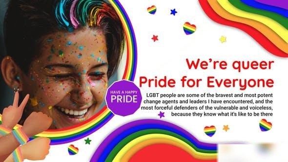 Videohive LBGT Event Promo Openers template preview