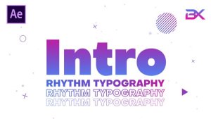 Videohive Rhythm Typography Intro Openers template preview
