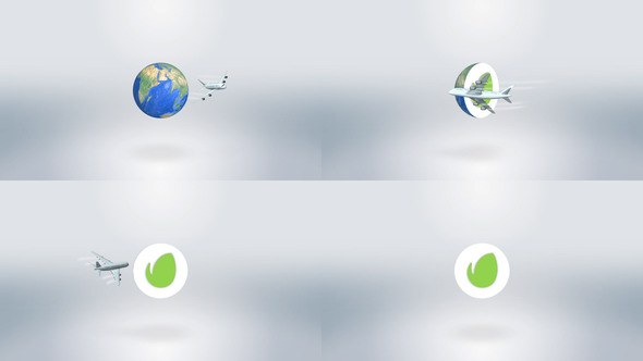 Videohive Air Traveler - Clean Logo Openers template preview