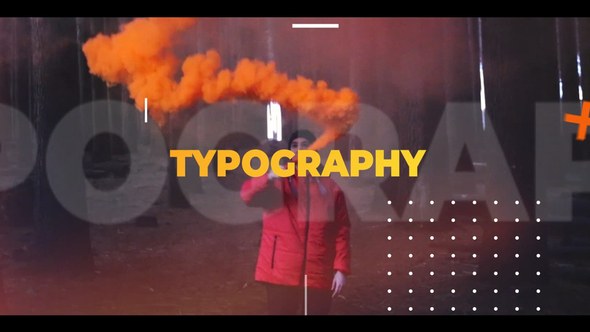 Videohive Typography Intro 22348639 Openers template preview
