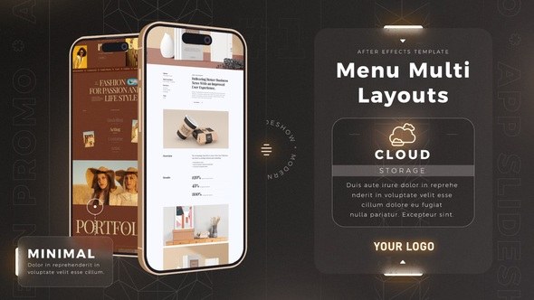 Videohive Luxury App Promo 55765348 Product Promo template preview