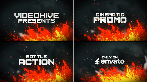 Videohive Trailer // Cinematic Trailer // Ultimate Fire Trailer Titles template preview