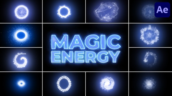 Videohive Magic Energy for After Effects Elements template preview