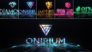 Videohive Gems & Lights - Gemstones Logo Reveal Pack Logo Stings template preview