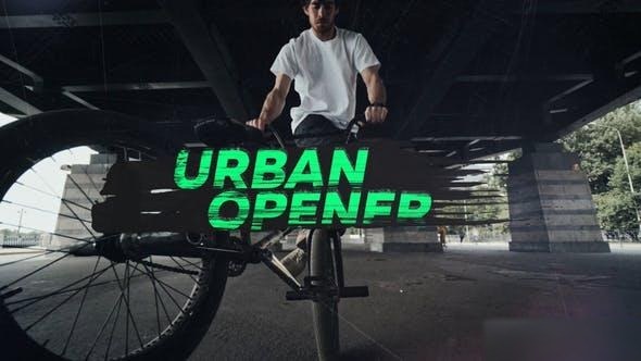 Videohive Urban Opener 48939417 Openers template preview