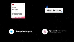 Videohive Social Media Lower Thirds 36601078 Elements template preview