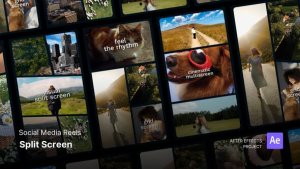 Videohive Reels - Split Screen After Effects Project Files Product Promo template preview