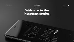 iStories - Instagram Stories Video Displays template preview