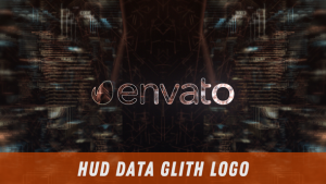 Videohive HUD Data Glith Logo Logo Stings template preview