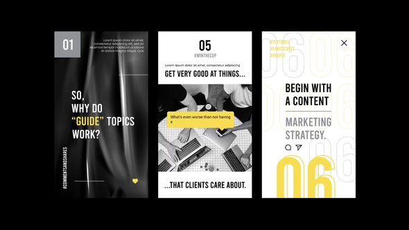 Videohive Online blog stories instagram Product Promo template preview