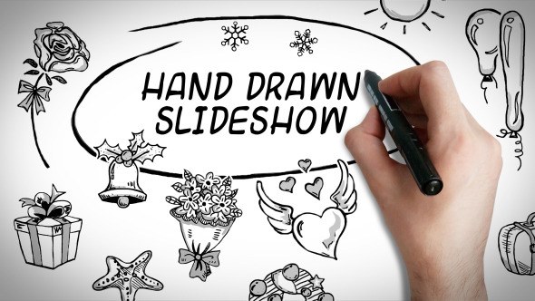Hand Drawn Slideshow - Videohive Video Displays template preview