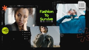 Cool Urban Fashion 4K | MOGRT Premiere Pro template preview