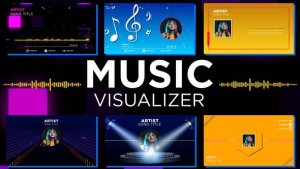 Videohive Music Visualizer Pack 33196162 Product Promo template preview