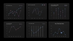 Videohive Line Chart Infographic Video Template Infographics template preview