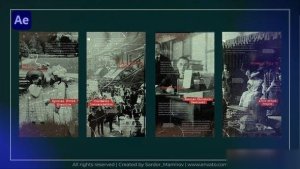Videohive Historical Instagram Story Openers template preview