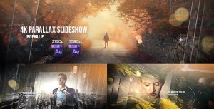 Videohive 4K Parallax Slideshow Video Displays template preview