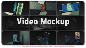 Videohive Video Mockup Phone Presentation Product Promo template preview